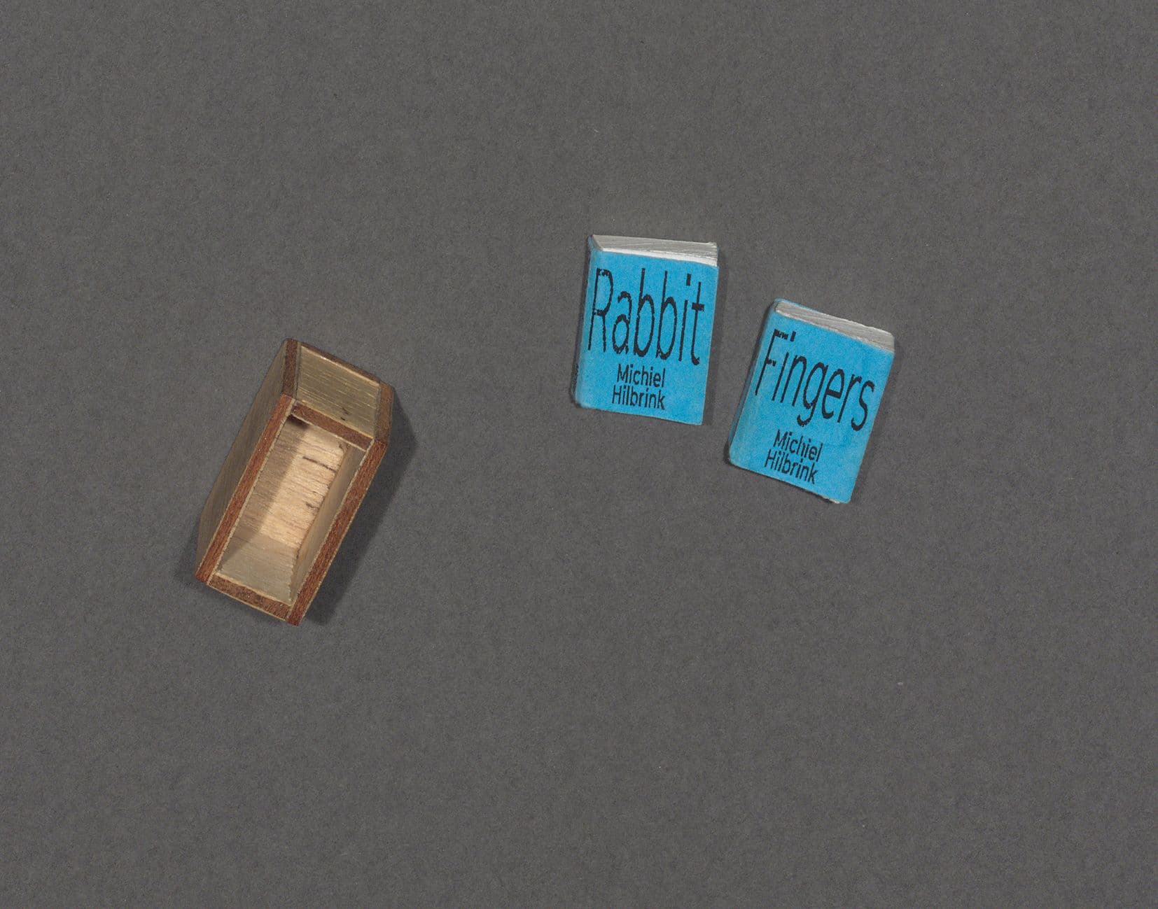 Rabbit and fingers, Michiel Hilbrink, 2017. This is a test description for this work